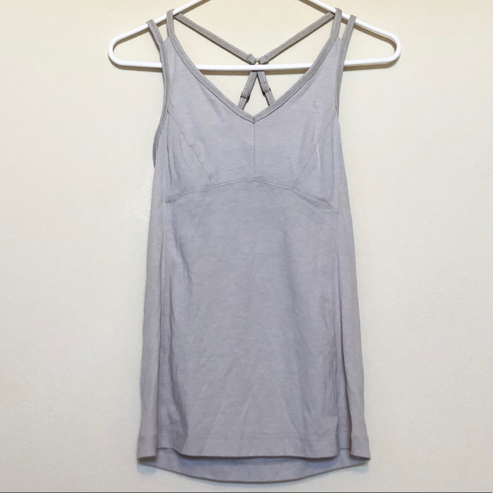 Gray Lolë Workout Tank Top
